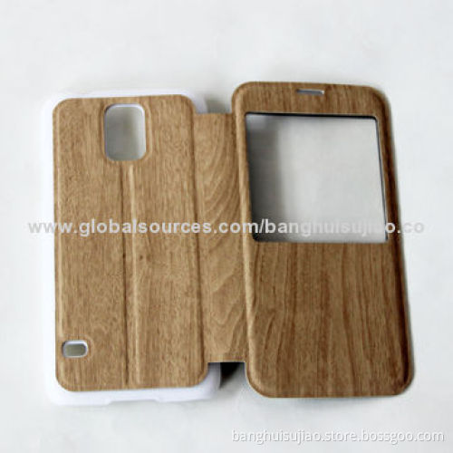 Plant Large Number of Wholesale Solid Wood Case for Samsung Galaxy S5, OEM Processing Welcomed
